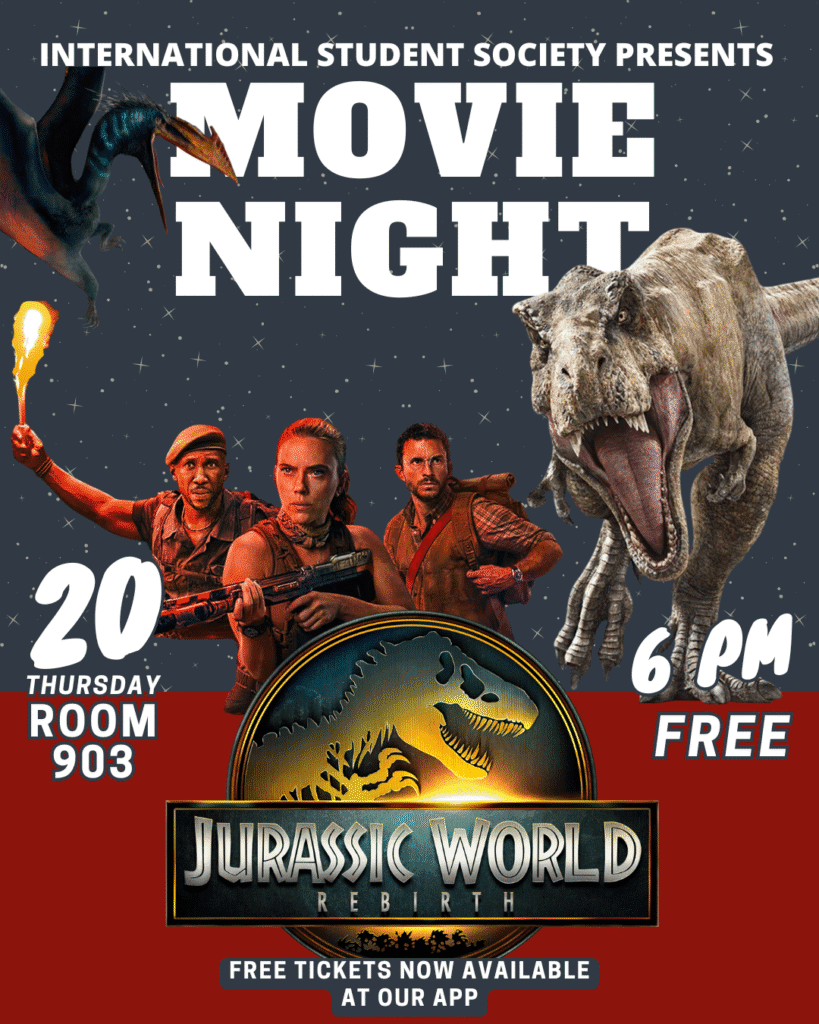 🎬 Movie Night: Jurassic World – Rebirth