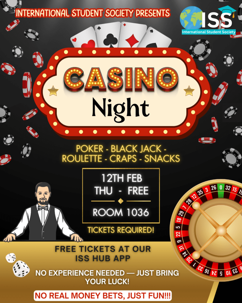 🎲 ISS Casino Night – Try Your Luck!