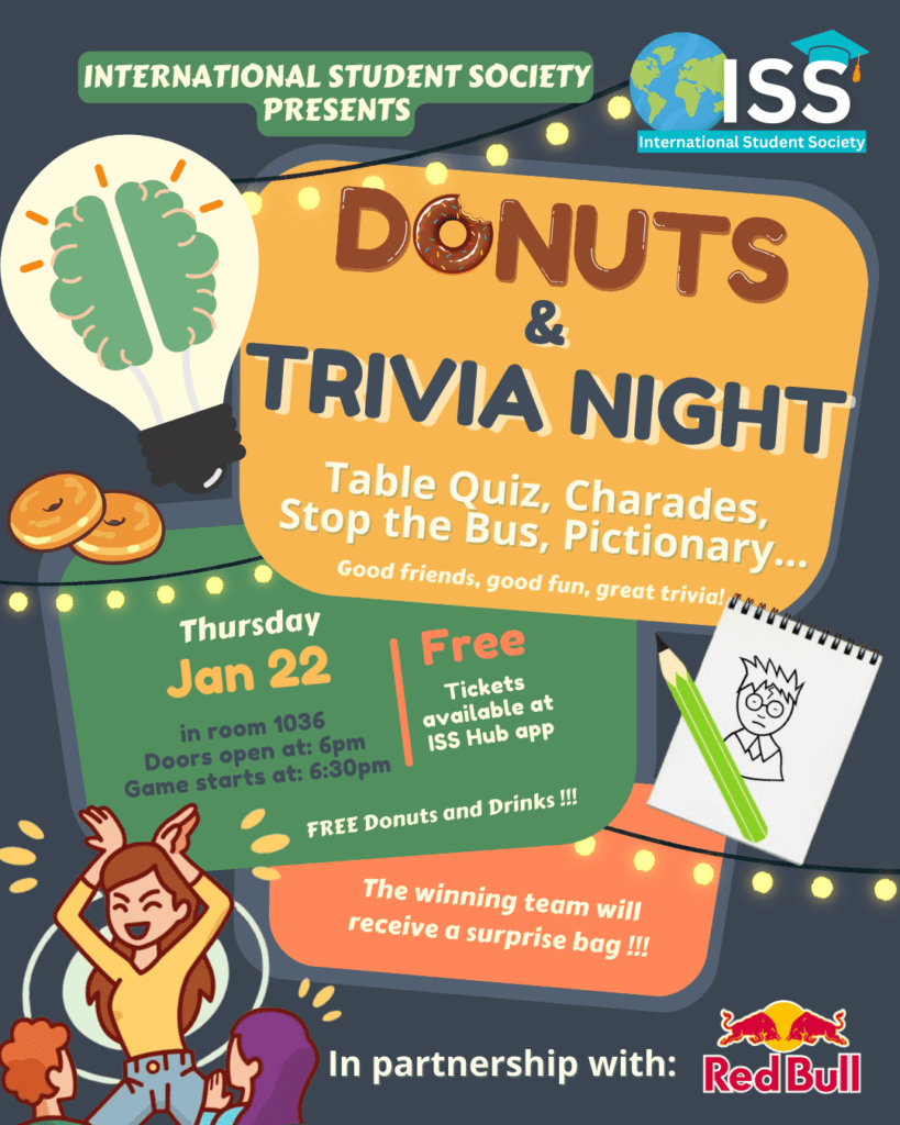 Donuts and Trivia Night!🍩🧠