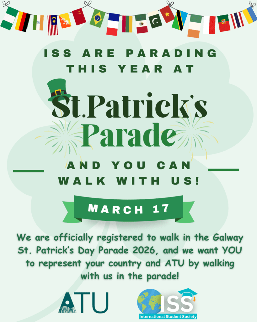 🌍 St. Patrick’s Day Parade – Walk with ISS! 🍀