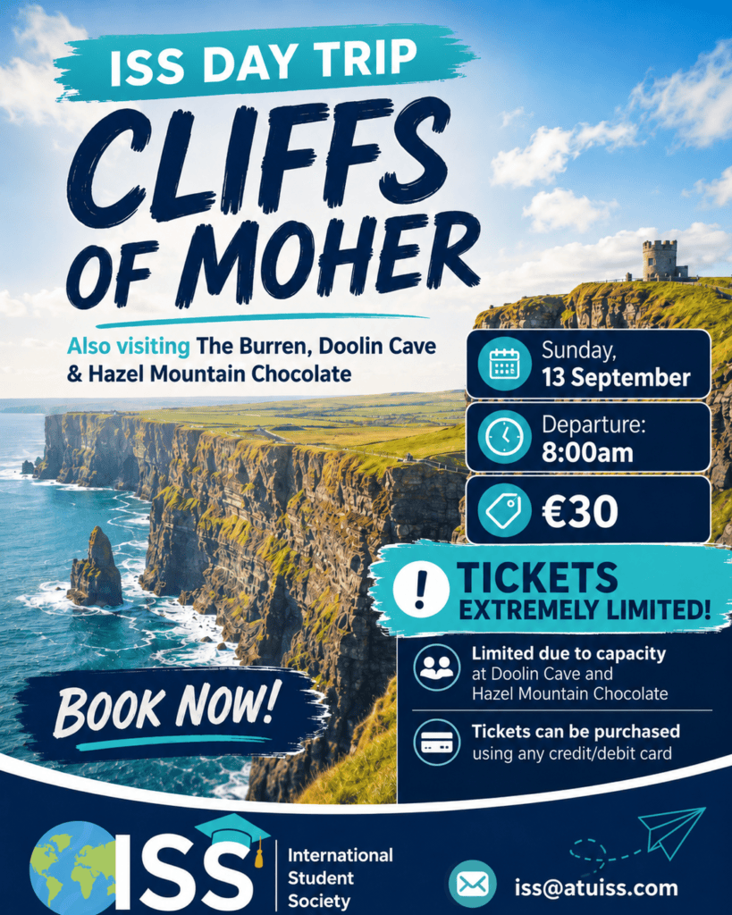Trip to the Cliffs of Moher, The Bureen, Doolin Cave, and Hazel Chocolate Mountain