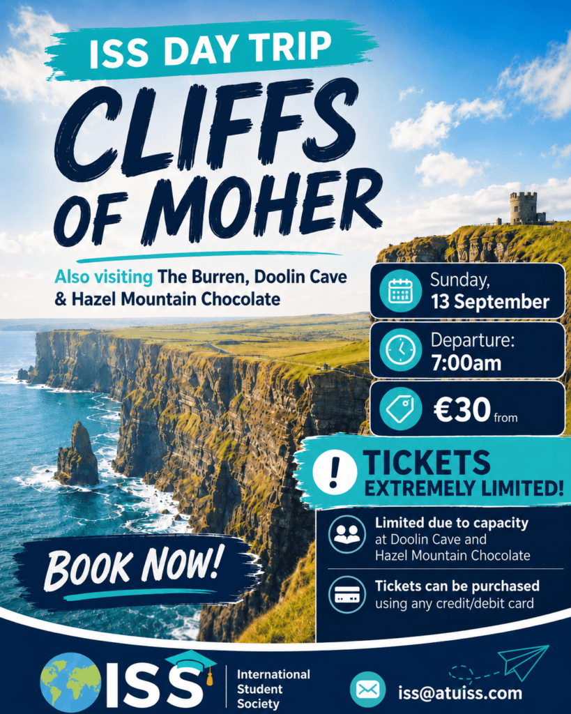 Trip to the Cliffs of Moher, The Bureen, Doolin Cave, and Hazel Chocolate Mountain